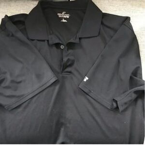 Black Mens Golf Shirt EUC